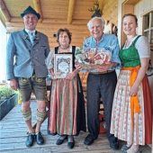 Trachtenverein D´Chiemseer ehrt treue Mitglieder