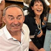 Spezieller Wiesnblick: Merk und Aiwanger haben ihn drauf