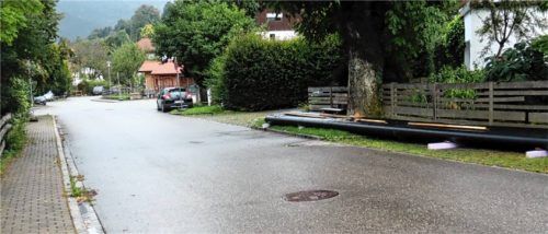 Ab Montag, 8. September, wird die Breitensteinstraße in Bad Feilnbach zwischen Hochries- und Haidwand-/Rotwandstraße voll gesperrt. Foto strim