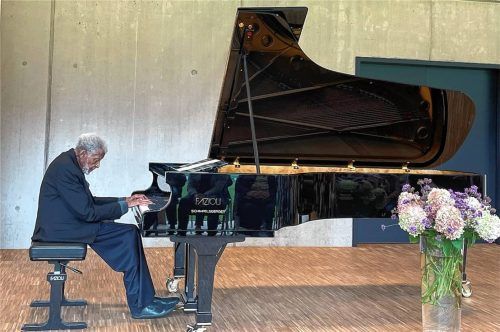 Abdullah Ibrahim trat beim Benefizkonzert auf.Foto kirchner