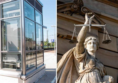 Am Rosenheimer Bahnhof (Symbolbild) soll es zu einem sexuellen Übergriff gekommen sein, der mutmaßliche Täter musste sich jetzt vor Gericht verantworten. Foto Montage: dpa/picture alliance/Friso Gentsch/Stefan Puchner