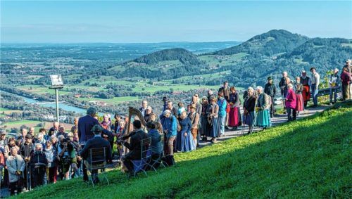 An diesem Sonntag findet sie wieder statt: die Musikantenwallfahrt auf den Petersberg. Foto Archiv Thomae