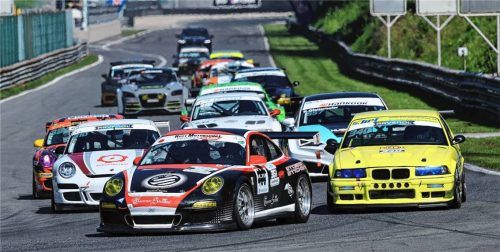 Andreas Rehwald im gelben brt BMW M3 E36 unterwegs auf dem Salzburgring.Foto brt Automotive AG