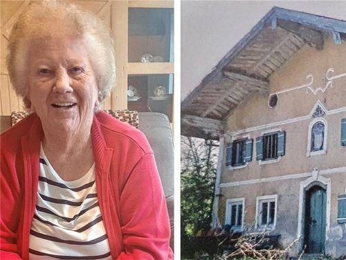 Anni Mayer aus Hufschlag berichtet über ihre Begegnungen mit zwei berühmten Männern, die immer wieder Zuflucht auf dem Hof von Georg Straßer in Hufschlag fanden. Foto Montage obk