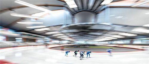 Auf dem Inzeller Eis finden sich demnächst wieder die weltbesten Eisschnellläufer ein.Foto Ernst wukits