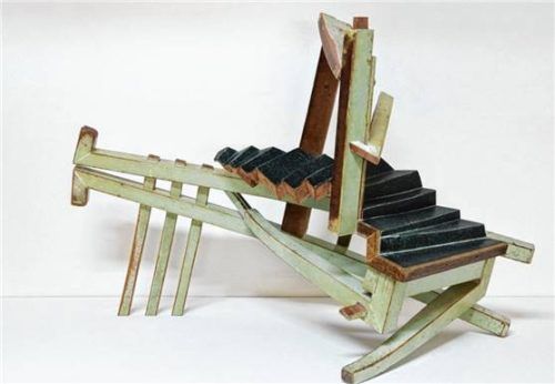 Bernhard Betz: „Blind Date“. Die Skulptur ist im Jahr 2019 entstanden.Fotos re