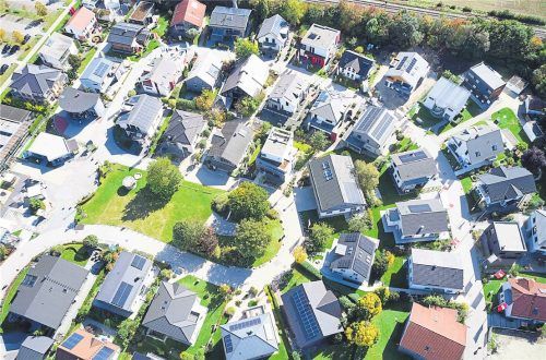 Das Bauzentrum Poing gehört zu den größten Fertighausausstellungen der Bundesrepublik. Foto Messe München