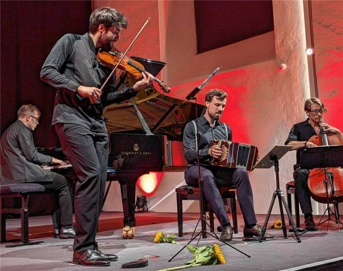 Das Cuarteto Sol Tango feierte mit Kompositionen unterschiedlichster Charaktere ein exquisites Tangofest. Foto Benekam