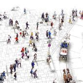 Malerei und Fotokunst im Museumscafé