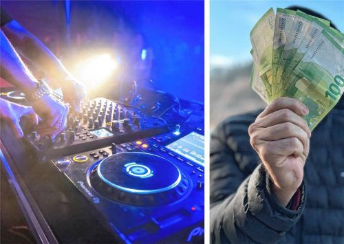 Der anonyme Geldverstecker „Robin Hood“ plant eine zweite Party in Rosenheim. Fotos privat/IMAGO