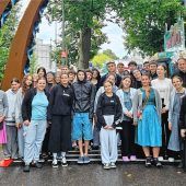 Ukrainische Schüler zu Gast in Rosenheim