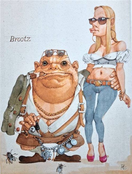 Der Brootz – köstlich gezeichnet von Hans Reiser.