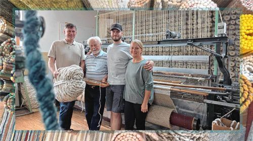 Die Familie Licht aus Stephanskirchen: Opa Erwin Licht (Zweiter von links) gründete 1981 den Betrieb, den sein Sohn Alfred Licht (links) mit seiner Frau Elke 1997 übernahm. Enkel Johannes ist vor ein paar Jahren in das Familienunternehmen eingestiegen. Fotos Blum