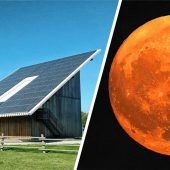 Blutmond über dem Chiemgau im Blick