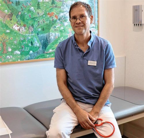 Dr. Reinhard Hopfner ist Kinderarzt in Prien. Er findet, dass die Priener Kinder heute nicht mehr so gesund sind wie noch vor zehn Jahren. Foto  Nägele