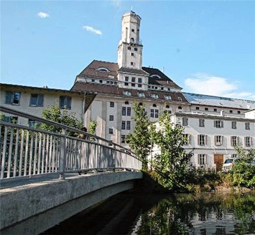 Ein bedeutendes Industriedenkmal in Rosenheim: die Kunstmühle. Stadt Rosenheim