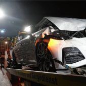 Einer rauscht durch Rettungsgasse