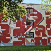 Street-Art mit 86: die Botschaft von Leni Timmer