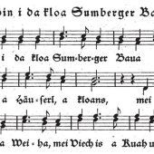 „Bin i da kloa Sumberger Baua …“