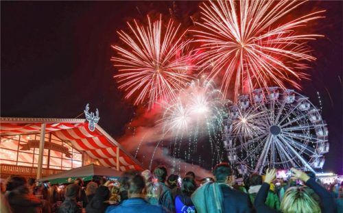 Einer der vielen Höhepunkte: das Musikfeuerwerk am Abschlussabend.