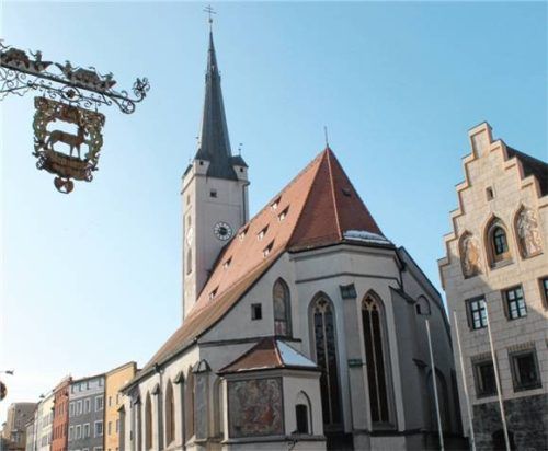 Eines der Wahrzeichen Wasserburgs: die Frauenkirche. Foto khe