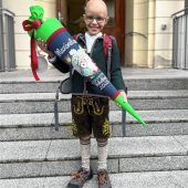 Ein Dixie-Klo für die Schultüte