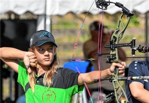 Finley Hummel holte sich Bronze.Foto Deutscher Schützenbund