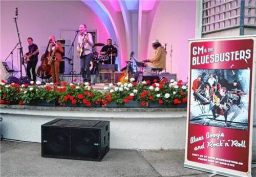 „GM & The Bluesbusters“ in Aktion. Foto stache