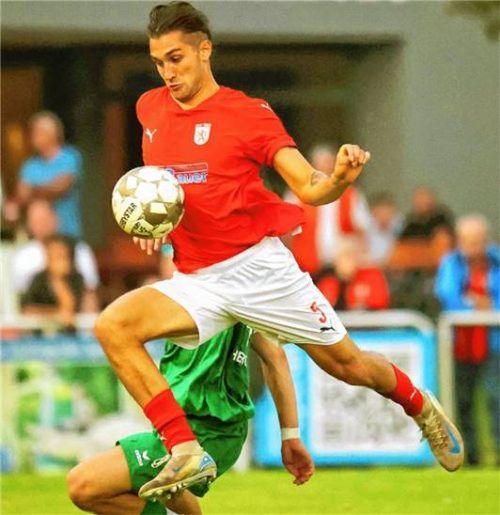 Heimspiel: Wasserburgs Mittelfeldkämpfer Jaume Rubio Gonzales.Foto mb.presse – Butzhammer