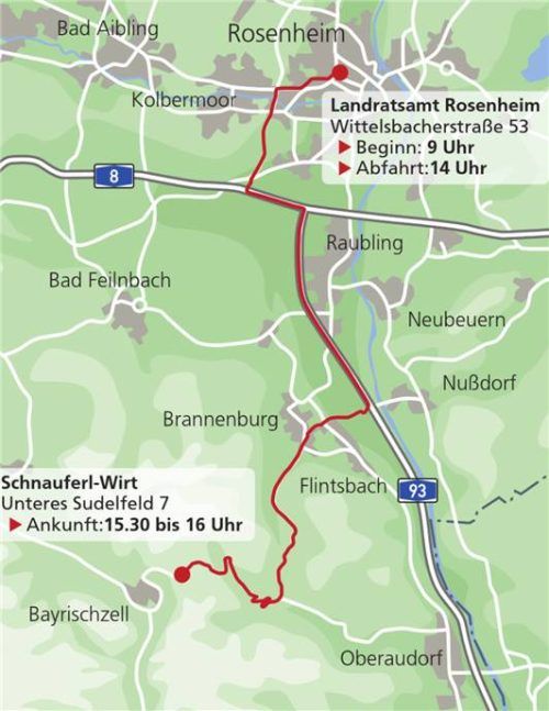 Hier soll die Motorraddemo gegen die Sudelfeld-Sperre am 20. September verlaufen. Foto Verena Klinger