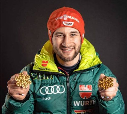 Im März beendete Markus Eisenbichler seine Karriere. Bis heute ist der Siegsdorfer deutscher Rekordweltmeister. Foto GEPA pictures/ Harald Steiner