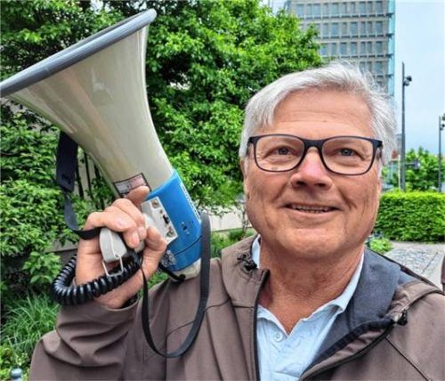 In Deutschland, bei der BI Brennerdialog, sieht Lothar Thaler Deutschlands Hausaufgaben erledigt. Foto Weiser