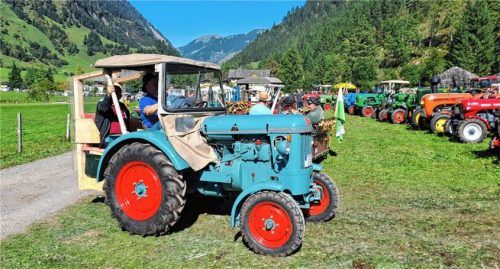 Kaiserwetter herrschte bei der Ankunft am Sammelplatz in Ferleiten.Foto Künzner-Hingerl