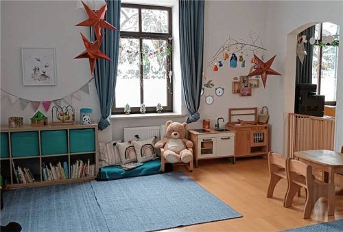 Kindgerechte Räume bei der BRK-Großtagespflege in Prien. Foto re