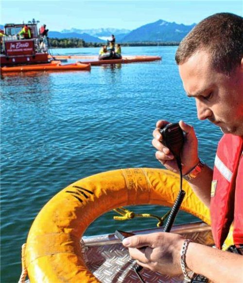 Kommunikation auf dem Wasser.