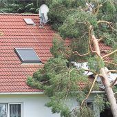 Nach schweren Stürmen Vorsicht walten lassen