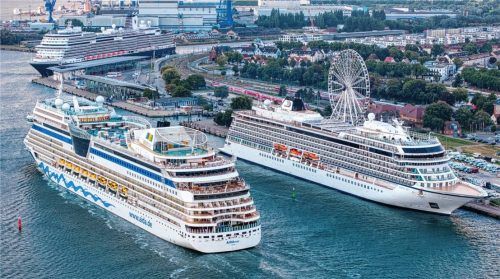 Sich seinem Reiseziel vom Meer aus nähern – und das in einer oft luxuriösen Atmosphäre an Bord: Für viele Menschen in der Region ist das ein Urlaubstraum. Was die Nachfrage nach Kreuzfahrten anbelangt, ist Rosenheim laut Reise-Experten ein „Hotspot“. Foto dpa