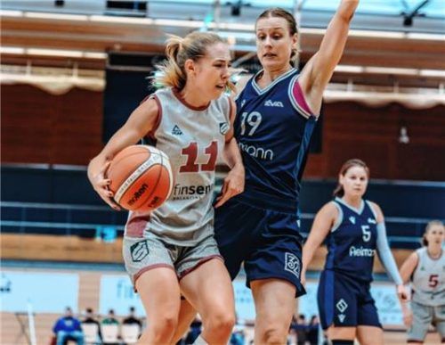 Sophie Perner sorgte bei ihrem ersten Einsatz für Rosenheim für 15 Punkte.Foto Michael Pointvogel