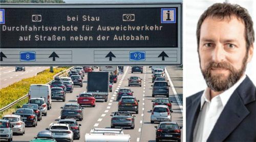 Staus am Inntaldreieck: Warum es zum Finale dieser Sommerferien leise Hoffnung gibt, sagt Bernd Emmrich vom ADAC. Foto dpa/ADAC