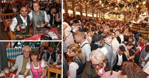 Wie übersteht man 16 Tage Wiesn-Wahnsinn? Die Rosenheimer „Herbstfest-Prominenz“ hat ihre Tipps verraten. Fotos Schlecker/Stuffer