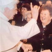 Die Ratzinger-Kinder beim Milchholen