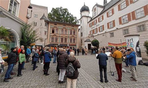 25. Jubiläum des christlich-muslimischen Friedensgebets in Rosenheim.Foto Aerzbäck