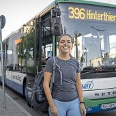 Mit dem Bergbus in die Alpen