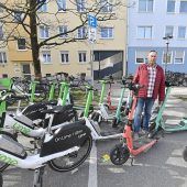 Posse um Parkplätze