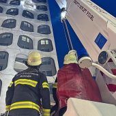 Rettung mit der Hubbühne