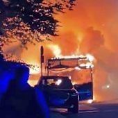 Feuer-Schock in aller Früh