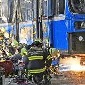 Tram-Drama in Schwabing