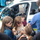 Hunderte Besucher beim Blaulichttag in Pfaffing
