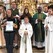 Neue Ministrantin in Obertaufkirchen