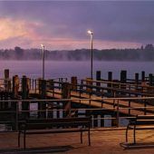 Mystische Herbststimmung am Chiemsee